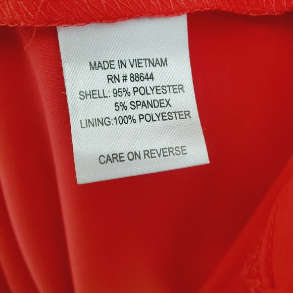 Glamour Women's Red Sleeveless Longline Maxi Slip Dress size 18W - Picture 6 of 6